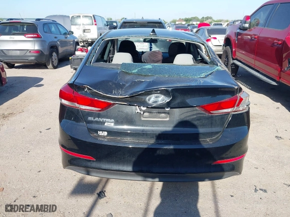 2017 Hyundai Elantra SE with VIN KMHD74LF5HU091867, listed as a IAAI auction lot 41979769 with 112,037 mi miles. Bid and sale history available at carsss.com. Image 6.