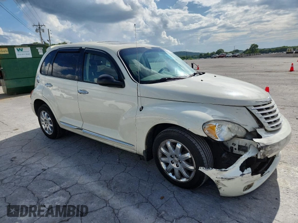 2007 Chrysler PT Cruiser Limited with VIN 3A8FY68807T500925, listed as a Copart auction lot 61154085 with 140,022 mi miles and Salvage title. Bid and sale history available at DreamBid. Image 4.