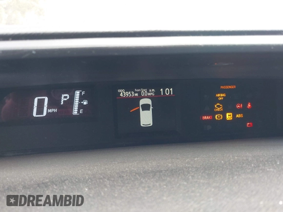 2016 Toyota Prius One with VIN JTDKDTB3XG1120950, listed as a IAAI auction lot 42040834 with 43,953 mi miles and . Bid and sale history available at DreamBid. Image 7.