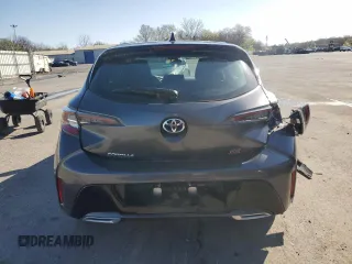 2022 Toyota Corolla Hatchback SE with VIN JTND4MBE7N3182562, listed as a Copart auction lot 51967865 with 8,180 mi miles and Salvage Title. Bid and sale history available at carsss.com. Image 6.