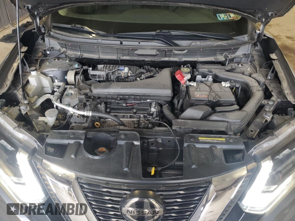 2020 Nissan Rogue S with VIN KNMAT2MV0LP527030, listed as a Copart auction lot 52724725 with 52,167 mi miles and Clean Title. Bid and sale history available at carsss.com. Image 12.