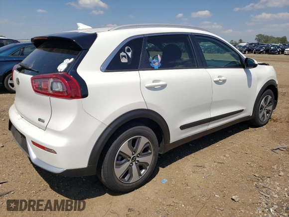 2019 Kia Niro LX with VIN KNDCB3LC4K5264309, listed as a Copart auction lot 60022744 with 36,949 mi miles and Salvage Title. Bid and sale history available at DreamBid. Image 3.