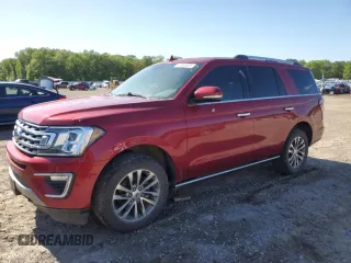 2018 Ford Expedition Limited z VIN 1FMJU2AT6JEA60359, wystawiony jako Copart lot #53953825 z przebiegiem 136 902 mil mil oraz Szkoda całkowita • Salvage title. Historia ofert i sprzedaży dostępna na DreamBid. Obrazek 1.