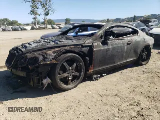 2005 Bentley Continental GT GT z VIN SCBCR63W95C029446, wystawiony jako Copart lot #56946584 z przebiegiem Nie podano mil oraz Nie do naprawy. Historia ofert i sprzedaży dostępna na DreamBid. Obrazek 1.