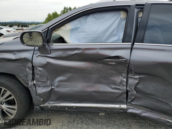 2013 Lexus RX 450h with VIN JTJBC1BA3D2437218, listed as a Copart auction lot 61054025 with 114,662 mi miles and Salvage title. Bid and sale history available at DreamBid. Image 7.