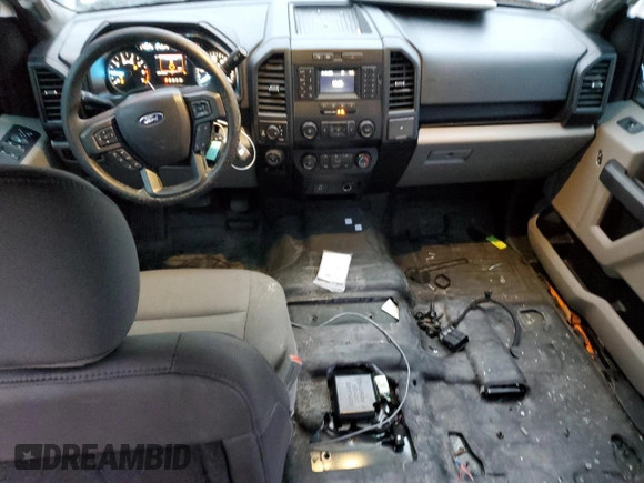 2020 Ford F-150 with VIN 1FTEW1P42LKE44685, listed as a Copart auction lot 42048345 with 68,176 mi miles and Salvage title. Bid and sale history available at DreamBid. Image 8.