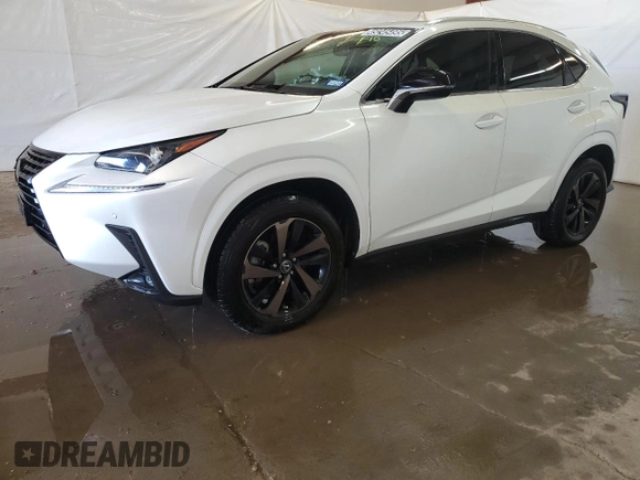 2020 Lexus NX 300 with VIN JTJGARBZ4L2167821, listed as a Copart auction lot 49245495 with 58,675 mi miles and Clean title. Bid and sale history available at DreamBid. Image 1.