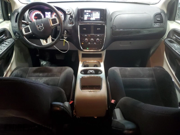 2014 Dodge Grand Caravan SXT with VIN 2C4RDGCG4ER388702, listed as a Copart auction lot 44722665 with 206,299 mi miles and Salvage Title. Bid and sale history available at DreamBid. Image 8.