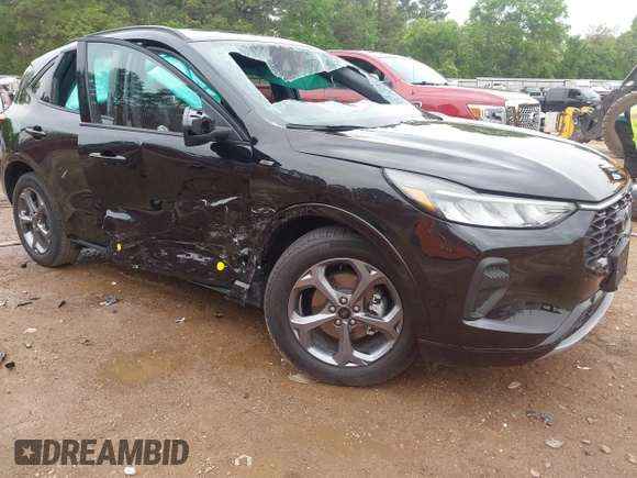 2024 Ford Escape ST-Line with VIN 1FMCU0MZ3RUA57188, listed as a IAAI auction lot 41952211 with 13,024 mi miles and . Bid and sale history available at DreamBid. Image 1.