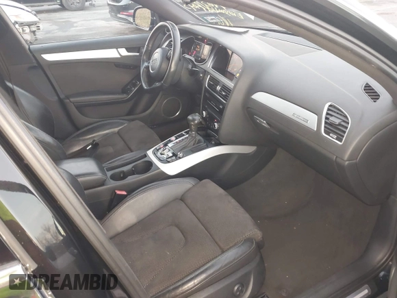 2013 Audi A4 2.0T Prestige with VIN WAUKFAFL9DN015049, listed as a IAAI auction lot 40975645 with 104,407 mi miles. Bid and sale history available at carsss.com. Image 5.