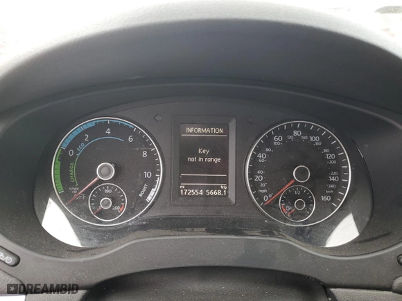 2013 Volkswagen Jetta Sedan Hybrid SE with VIN 3VW637AJXDM249889, listed as a Copart auction lot 60188114 with 172,554 mi miles and Salvage Title. Bid and sale history available at carsss.com. Image 9.