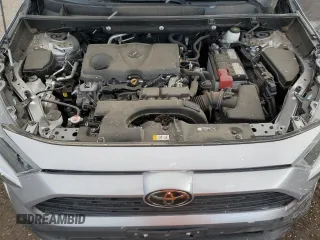 2021 Toyota RAV4 LE with VIN 2T3G1RFV7MC233203, listed as a Copart auction lot 49264545 with 45,183 mi miles and Salvage Title. Bid and sale history available at carsss.com. Image 12.