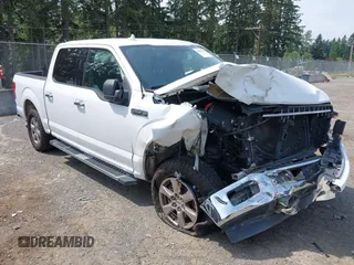 2018 Ford F-150 XL with VIN 1FTEW1E58JKE04877, listed as a IAAI auction lot 42565996 with 96,191 mi miles and . Bid and sale history available at DreamBid. Image 1.
