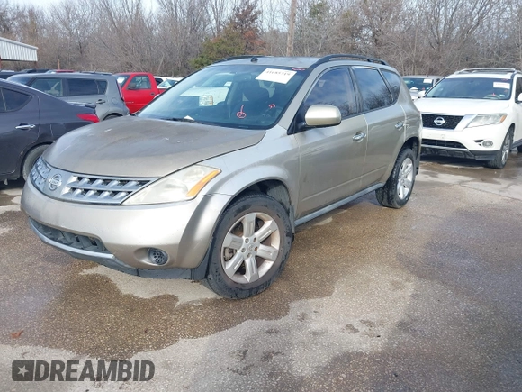 2007 Nissan Murano S with VIN JN8AZ08W07W639686, listed as a IAAI auction lot 41685719 with 126,188 mi miles and . Bid and sale history available at DreamBid. Image 2.