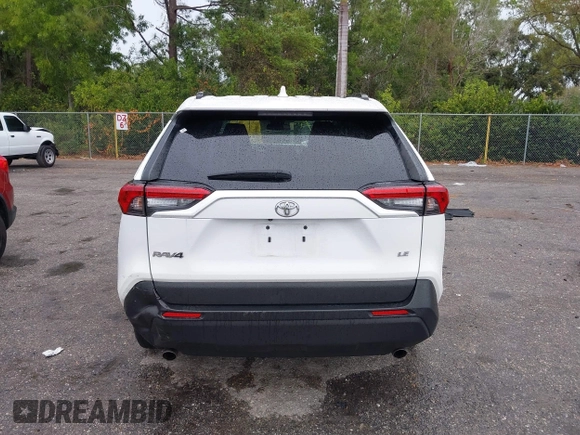 2020 Toyota RAV4 LE with VIN 2T3H1RFV5LC063734, listed as a IAAI auction lot 41652760 with 57,797 mi miles. Bid and sale history available at carsss.com. Image 16.