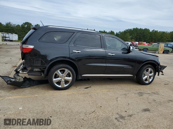 2012 Dodge Durango Citadel with VIN 1C4RDHEG7CC247504, listed as a Copart auction lot 70443154 with 115,888 mi miles and Salvage title. Bid and sale history available at DreamBid. Image 3.