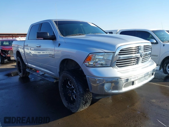 2016 Ram 1500 Big Horn with VIN 1C6RR6LG8GS312372, listed as a IAAI auction lot 41481329 with 118,863 mi miles. Bid and sale history available at carsss.com. Image 1.