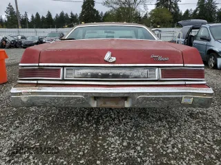 1978 Mercury Grand Marquis z VIN 8Z65S570147, wystawiony jako Copart lot #54897665 z przebiegiem 65 355 mil mil oraz Tytuł czysty. Historia ofert i sprzedaży dostępna na DreamBid. Obrazek 6.