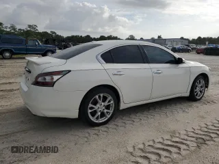 2012 Nissan Maxima S z VIN 1N4AA5AP3CC812704, wystawiony jako Copart lot #52996725 z przebiegiem 172 245 mil mil oraz Czysty tytuł • Clean title. Historia ofert i sprzedaży dostępna na DreamBid. Obrazek 3.