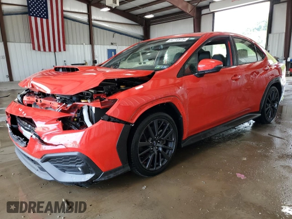 2022 Subaru WRX Limited с VIN JF1VBAL63N9031645, выставлен на аукционе Copart как лот 64770975 с пробегом 10 655 миль миль и Списание • Salvage title. История ставок и продаж доступна на DreamBid. Изображение 1.