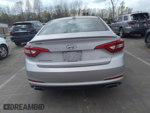 2015 Hyundai Sonata Limited with VIN 5NPE34AF8FH084569, listed as a IAAI auction lot 41914841 with 94,685 mi miles and . Bid and sale history available at carsss.com. Image 16.