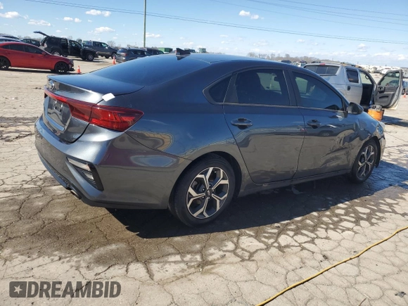 2020 Kia Forte LXS with VIN 3KPF24AD8LE234041, listed as a Copart auction lot 45962935 with 166,731 mi miles and Salvage Title. Bid and sale history available at carsss.com. Image 3.