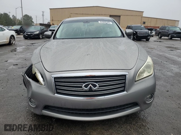 2012 Infiniti M with VIN JN1BY1AR2CM390328, listed as a Copart auction lot 44988325 with 175,694 mi miles and Salvage Title. Bid and sale history available at DreamBid. Image 5.