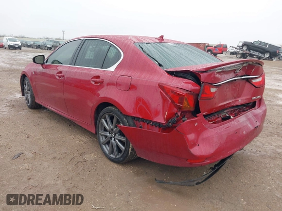 2013 Lexus GS 350 z VIN JTHBE1BL4D5014000, wystawiony jako IAAI lot #41541536 z przebiegiem 197 100 mil mil oraz . Historia ofert i sprzedaży dostępna na DreamBid. Obrazek 3.