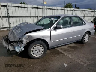 2002 Honda Accord LX z VIN JHMCG56402C001486, wystawiony jako Copart lot #56122905 z przebiegiem 158 274 mil mil oraz Szkoda całkowita • Salvage title. Historia ofert i sprzedaży dostępna na DreamBid. Obrazek 1.