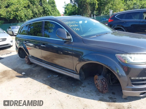2010 Audi Q7 Premium Plus with VIN WA1LYAFE9AD007399, listed as a IAAI auction lot 42861126 with 147,855 mi miles and . Bid and sale history available at DreamBid. Image 12.