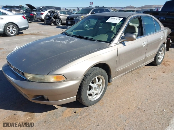 2001 Mitsubishi Galant ES with VIN 4A3AA46G01E149975, listed as a IAAI auction lot 41387278 with 215884 miles. Bid and sale history available at carsss.com. Image 18.