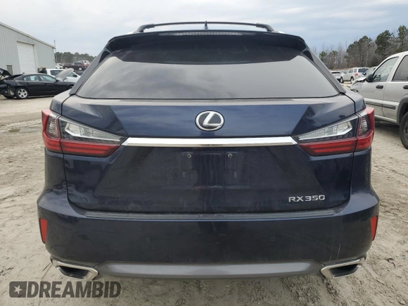2016 Lexus RX 350 with VIN 2T2BZMCA9GC044715, listed as a Copart auction lot 46623775 with 114,754 mi miles and Salvage Title. Bid and sale history available at DreamBid. Image 6.