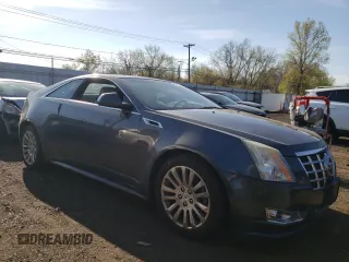 2013 Cadillac CTS Coupe Performance with VIN 1G6DL1E32D0123731, listed as a Copart auction lot 53700945 with 128,733 mi miles and Salvage Title. Bid and sale history available at carsss.com. Image 4.