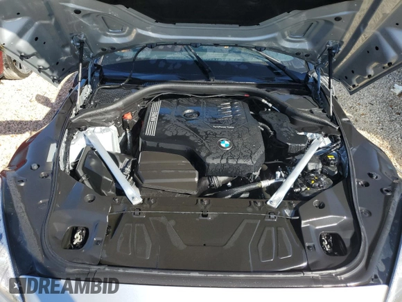 2022 BMW Z4 sDrive30i with VIN WBAHF3C03NWX80169, listed as a Copart auction lot 74791084 with 0 mi miles and Salvage Title. Bid and sale history available at carsss.com. Image 11.