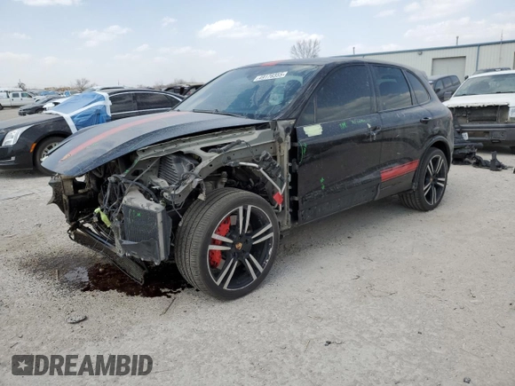 2014 Porsche Cayenne Turbo with VIN WP1AC2A25ELA87826, listed as a Copart auction lot 49176355 with 171,006 mi miles and Salvage title. Bid and sale history available at DreamBid. Image 1.