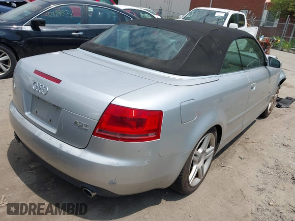 2007 Audi A4 2.0T z VIN WAUDF48H27K030372, wystawiony jako IAAI lot #42429605 z przebiegiem 143 351 mil mil oraz . Historia ofert i sprzedaży dostępna na DreamBid. Obrazek 4.