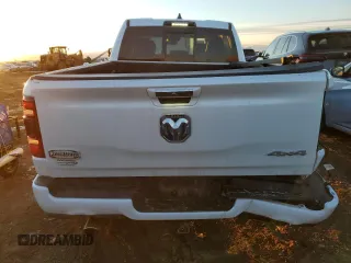 2022 Ram 1500 with VIN 1C6SRFSM5NN265466, listed as a Copart auction lot 41863195 with 74,442 mi miles and Salvage title. Bid and sale history available at DreamBid. Image 6.