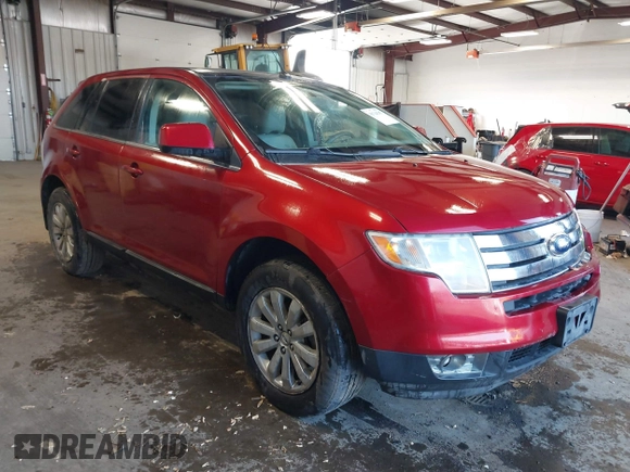 2008 Ford Edge Limited with VIN 2FMDK49C58BB21242, listed as a IAAI auction lot 41724287 with 133,184 mi miles. Bid and sale history available at carsss.com. Image 1.