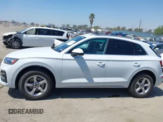 2023 Audi Q5 Premium with VIN WA1ABAFY6P2165402, listed as a IAAI auction lot 41969291 with 33,540 mi miles and . Bid and sale history available at DreamBid. Image 14.