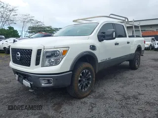 2017 Nissan Titan XD PRO-4X with VIN 1N6BA1F47HN517135, listed as a IAAI auction lot 41605323 with 108,984 mi miles. Bid and sale history available at carsss.com. Image 17.