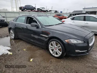 2016 Jaguar XJ Portfolio with VIN SAJWJ2GD8G8W02010, listed as a Copart auction lot 79011404 with Not Provided miles and Salvage Title. Bid and sale history available at DreamBid. Image 4.