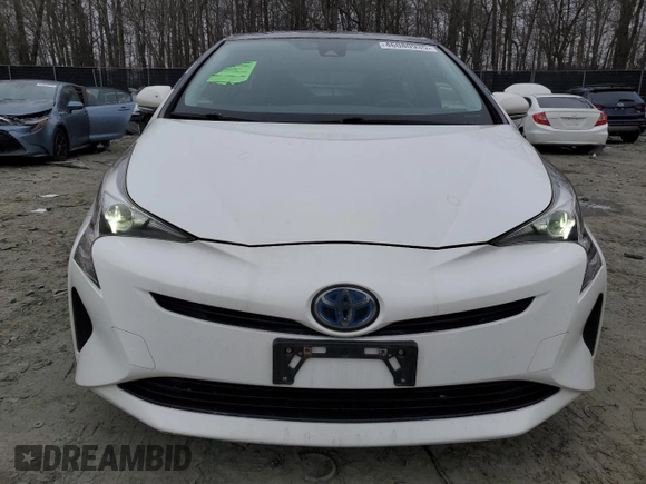 2017 Toyota Prius Two with VIN JTDKBRFU2H3036025, listed as a Copart auction lot 46080935 with 95,290 mi miles and Salvage Title. Bid and sale history available at carsss.com. Image 5.