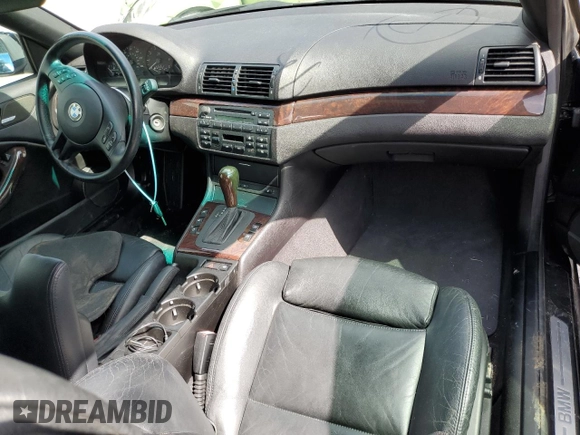 2004 BMW 3 Series 325Ci with VIN WBABW33494PL30530, listed as a Copart auction lot 48068885 with 63,416 mi miles and Salvage Title. Bid and sale history available at carsss.com. Image 8.
