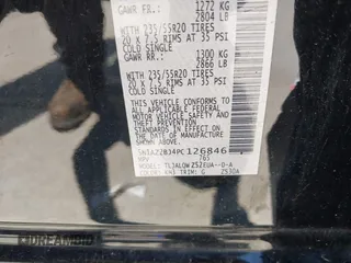2023 Nissan Murano SV z VIN 5N1AZ2BJ4PC126846, wystawiony jako IAAI lot #42333749 z przebiegiem 65 242 mil mil oraz . Historia ofert i sprzedaży dostępna na DreamBid. Obrazek 9.