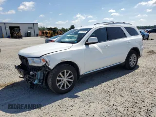 2015 Dodge Durango SXT z VIN 1C4RDHAG0FC147402, wystawiony jako Copart lot #61728915 z przebiegiem 107 104 mil mil oraz Szkoda całkowita • Salvage title. Historia ofert i sprzedaży dostępna na DreamBid. Obrazek 1.