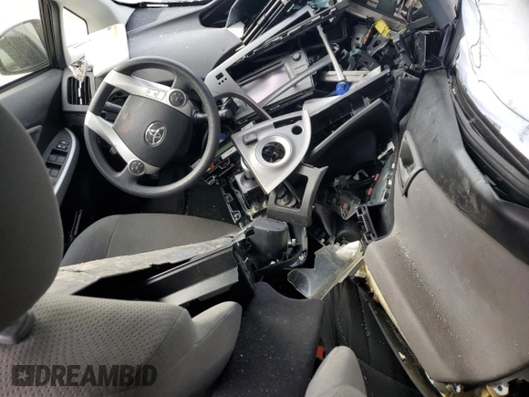 2014 Toyota Prius Four with VIN JTDKN3DUXE1813646, listed as a Copart auction lot 49413175 with 0 mi miles and Salvage Title. Bid and sale history available at carsss.com. Image 8.