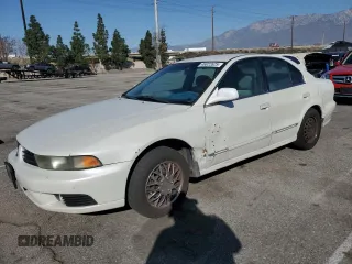 2002 Mitsubishi Galant ES with VIN 4A3AA46G62E109465, listed as a Copart auction lot 46822625 with 189,291 mi miles and Salvage Title. Bid and sale history available at carsss.com. Image 1.