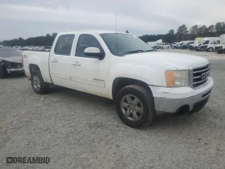 2013 GMC Sierra 1500 SLT with VIN 3GTP2WE72DG338695, listed as a Copart auction lot 88225115 with 217,909 mi miles and Salvage Title. Bid and sale history available at carsss.com. Image 4.