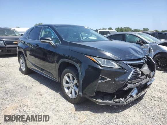 2016 Lexus RX 350 with VIN 2T2BZMCA3GC051837, listed as a Copart auction lot 54097075 with 239,956 mi miles and Salvage Title. Bid and sale history available at DreamBid. Image 4.