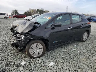 2019 Nissan LEAF SV with VIN 1N4AZ1CP0KC321651, listed as a Copart auction lot 49862805 with 46,771 mi miles and Salvage title. Bid and sale history available at DreamBid. Image 1.
